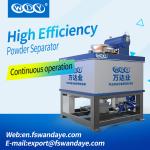 430mm oil cooling Dry Magnetic Separator Machines For Kaolin Quartz Chemical