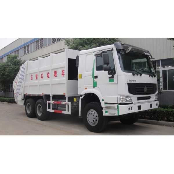 HOWO 10 wheeler Rear Loader 20CBM 20M3 Compactor Compressed compression Garbage Truck
