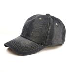 Navy Jean Cotton Sport Unisex Baseball Caps 100% Washed Cotton Metal Ring