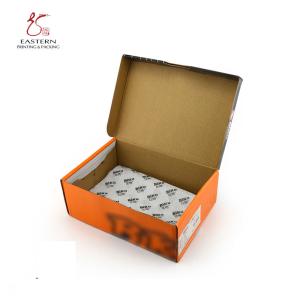 Wholesale Shoe Recycled Corrugated Packaging Box OEM Glossy Varnish from china suppliers