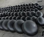 Butt Welded Seamless Hdg Carbon Steel Pipe Cap Black Color 2mm-25mm