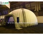 8m dia. trade show led light inflatable dome tent made of best pvc coated nylon