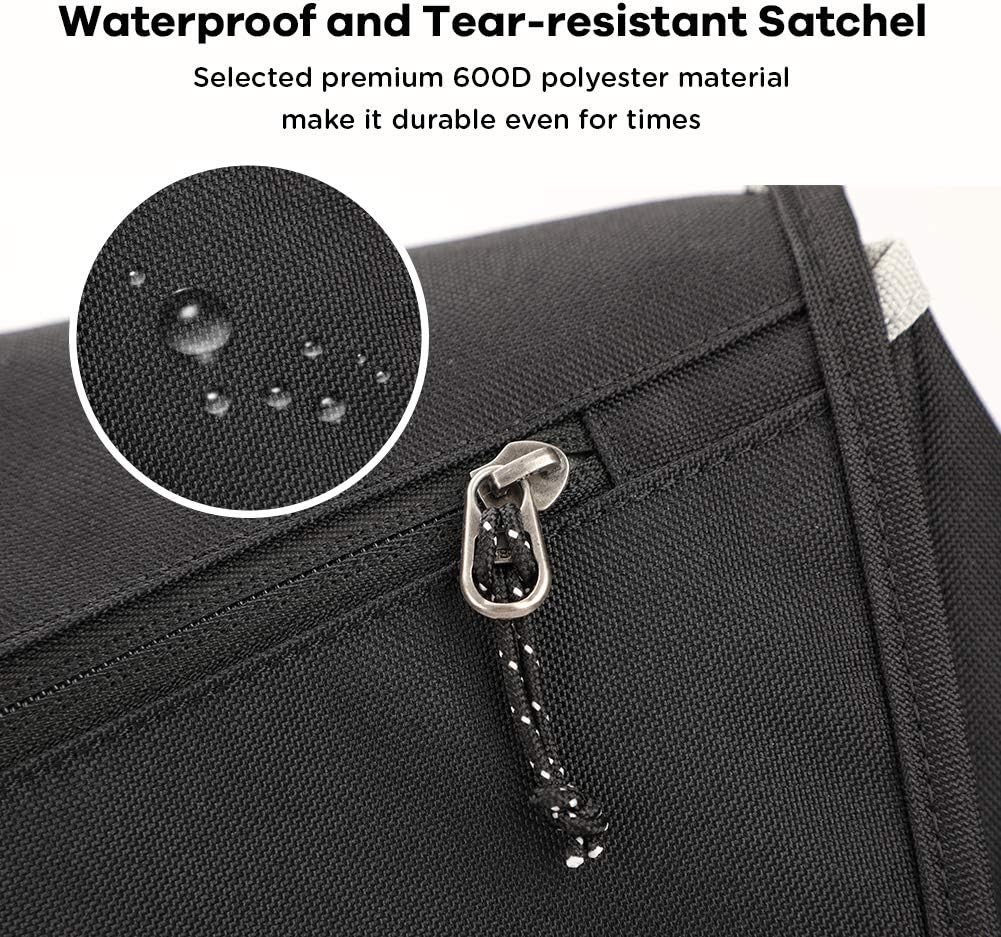 15.6 INCH LAPTOP CROSSBODY BAGS WOMEN CASUAL SATCHEL SHOULDER BAG COLLEGE TRAVEL OFFICE BRIEFCASE