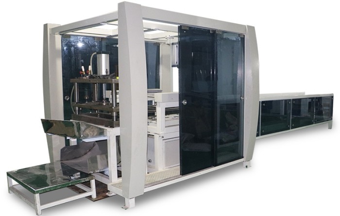 Biodegradable Disposable Plastic Food Container Making Machine Versatile