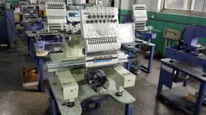 Wholesale Flat 1 Head Embroidery Machine 15 Needle 8 Inch Touch Screen Single Phase from china suppliers