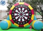 4.5mh Giant Inflatable Football Game / Double Sides Blow Up Soccer Dart Board