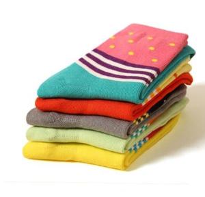 Wholesale Trendy colorful christmas promotional style OEM thick winter cosy cotton socks for women from china suppliers