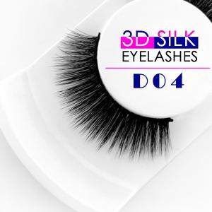 Wholesale Natural Black 3D Silk Eyelashes High Flexibility 100% Handmade Craft from china suppliers