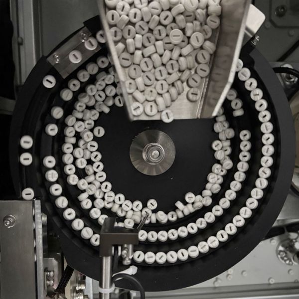 OEM/ODM Professional Design Plastic Parts Rotary Vibration Hopper Bowl Feeder