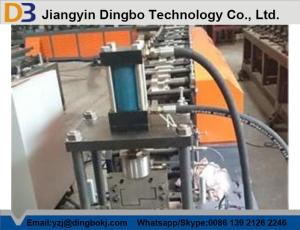Wholesale 380V / 50Hz / 3 Phase Safety Door Frame Roll Forming Machine For Construction from china suppliers