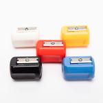 24mm Manual Yellow Pencil Sharpener Single Hole
