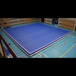 Wholesale Compact Blow Up Gymnastics Mat , Thick Gymnastics Tumble Track At Home from china suppliers