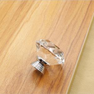 Wholesale European Style Drawer Crystal Pulls Cabinet Door Pulls Handles Furniture Konbs from china suppliers
