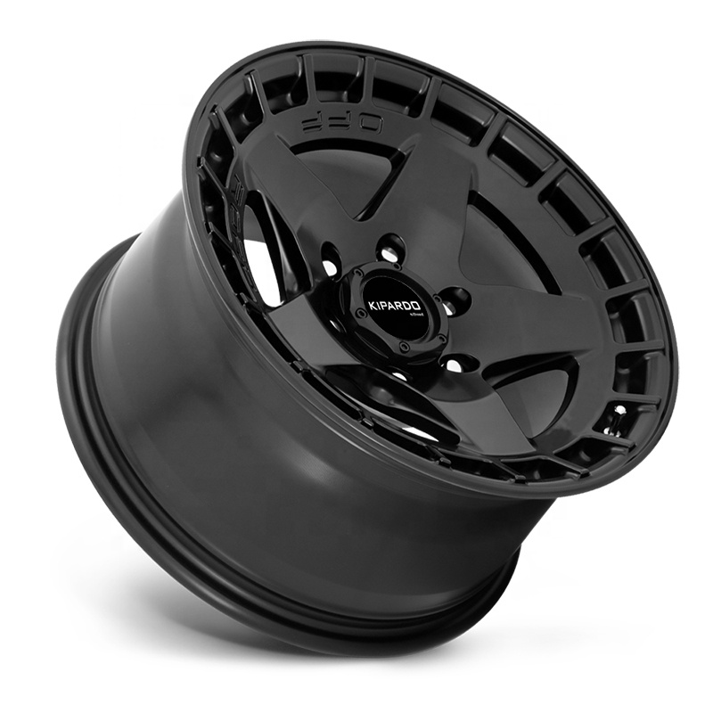 17 18 19 inch 6x139.7 4x4 matt black offroad wheel Rims