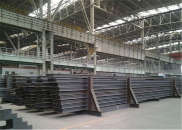 Silver Color Light Steel Rail GB11264-89 Standard For Tracks Construction
