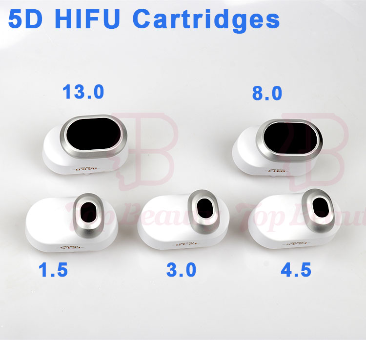 New technology hifu machine three cartridges portable 5D ice HIFU hifu ultrasound