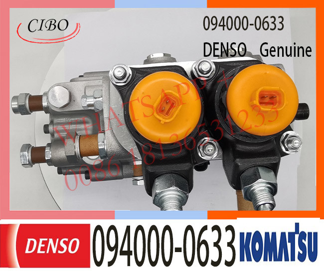 094000-0633 DENSO Diesel SAA6D140E Engine Fuel HP0 pump 094000-0633 6219-71-1201 for Denso Komatsu PC2000-8 WA900