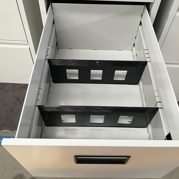 Sturdy High Load Bearing 1320mm 0.085CBM High Drawer Filing Cabinet