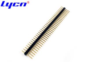 Wholesale 2.0mm Pitch Male Pin Header Connectors Single Row Withstand Voltage 500V from china suppliers