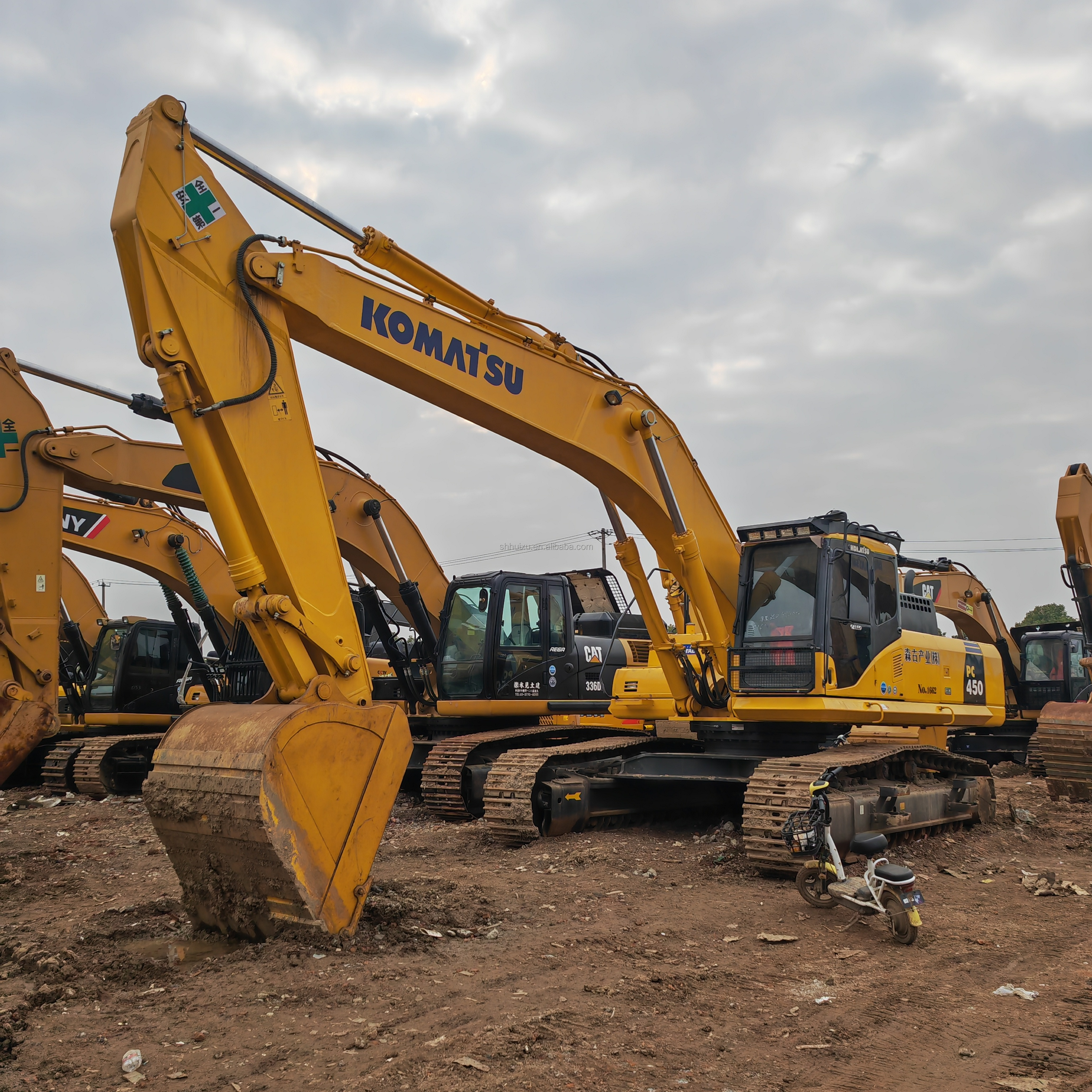 Japanese Komatsu Used Mini Excavator PC450 PC200-9 PC130 PC30 for Sale construction Agricultural machinery