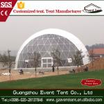 Steel Q235 Frame Geodesic Dome Tent Hotel / Fashion Party Ten