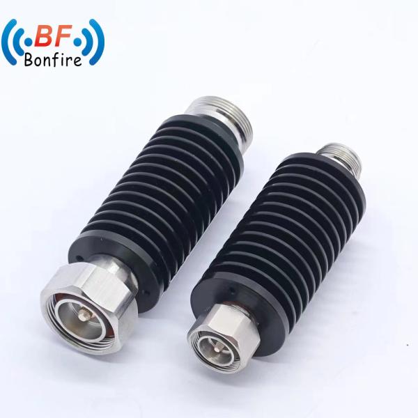 Grey 50 Ohm 100W Coaxial Attenuator Step Attenuator 3dB/6dB/10dB/20dB/30dB