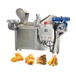 Custom Made Automatic Discharge Commercial Stainless Steel Vegetable Fruit Fryer