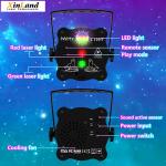 5w Mini Laser Stage Lighting DJ Disco Stage Light For Home Party