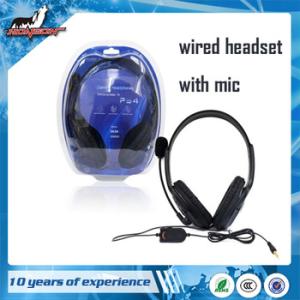 Wholesale For PS4 wired headset with mic from china suppliers