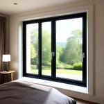 Thermal Insulation Aluminium Hinged Window Soundproof Modern Casement Window