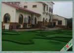 Outstanding Outdoor Garden Fake Grass 13200 Dtex Fullness Surface With Green