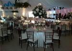 Transparent PVC Cover Outside Event Tents Selectable Size For Wedding Ceremony