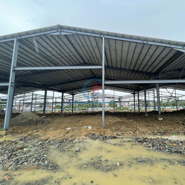 Eco Friendly Lightweight Steel Structure Building Construction For Sustainable