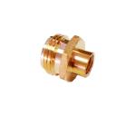 NPT 1/4 Inches X NPT 3/4 Male Rv Water Blowout Plug Lead Free Brass