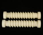 Yellow Fine Cordierite Ceramics Insulator Screw High Wear Resistant