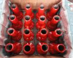 Red Wellhead Fittings No.5 Hub Clamp Connector For Safety Connection