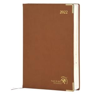Wholesale OEM ODM Brown Academic Daily Planner 2023 1 Page Per Day design from china suppliers