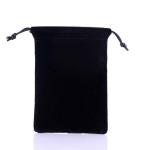 Custom Printed Suede Jewelry Pouch Cadmium Free Fabric For Christmas Gifts