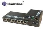 10 100 1000M Media Converter Single Mode Ethernet fiber converter