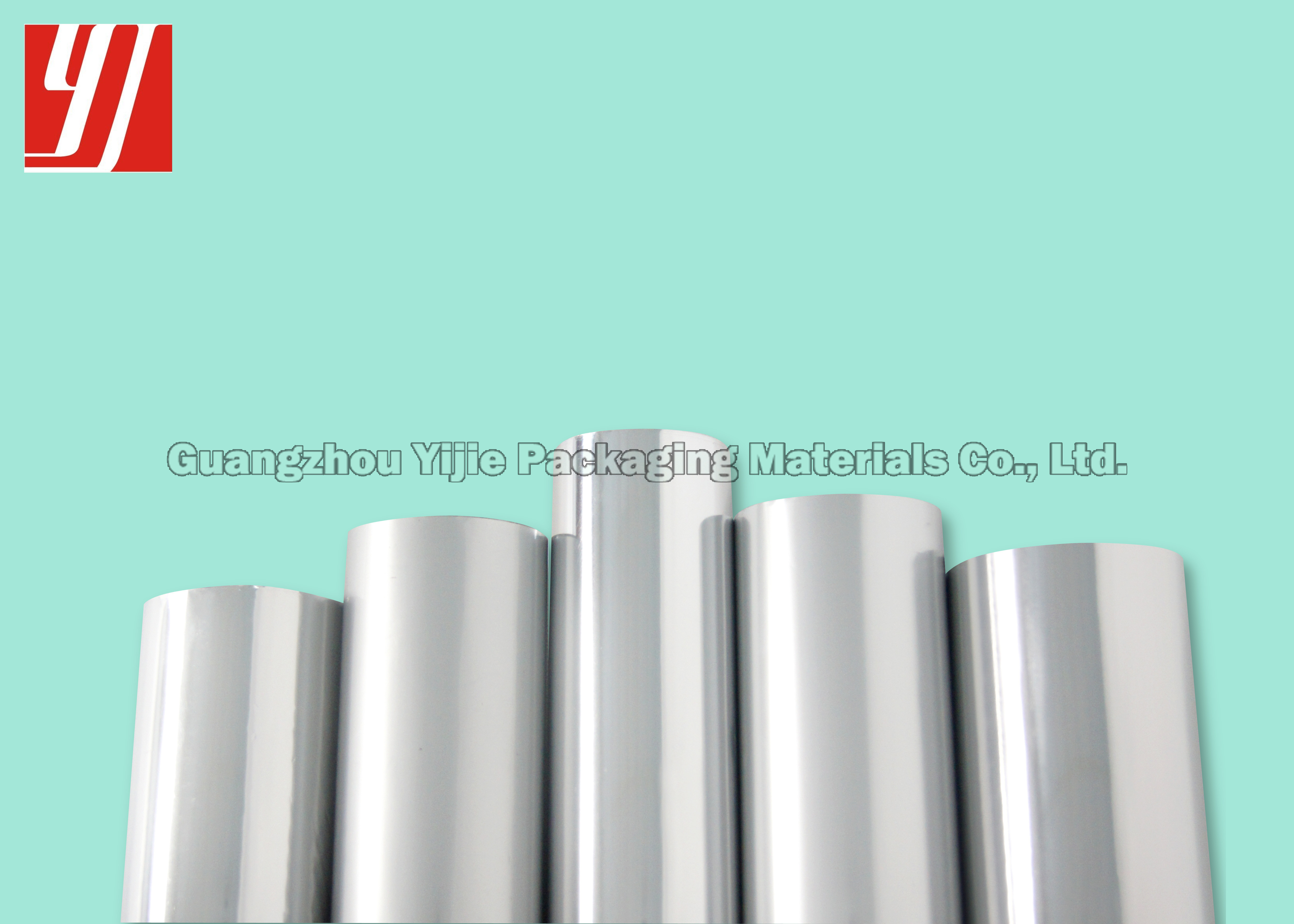 Gloss Silver Hot Stamping Foil For Plastic VC PS PP PA PC ABS ASA PE PMMA
