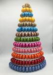 13 Tier large Plastic Macaron Packaging White 62cm Wedding Cupcake Stand