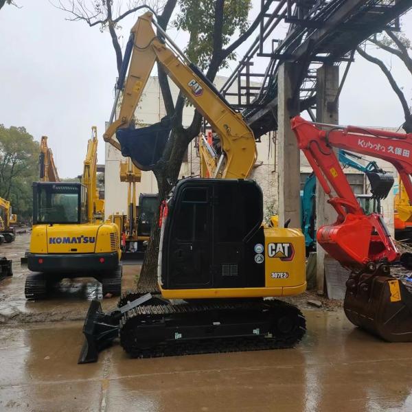 Mini Used CAT 307D Excavator Hydraulic Crawler Small Caterpillar Excavator 7Ton