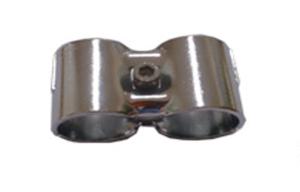 Wholesale Dia 28mm Chrome Pipe Connectors 2.5mm Thickness For Shelves from china suppliers