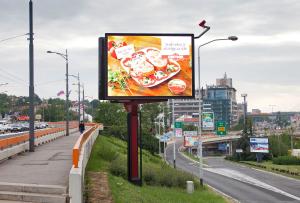 Wholesale P8 Full Color Video LED Advertising Screen Display / Waterproof LED Billboard from china suppliers