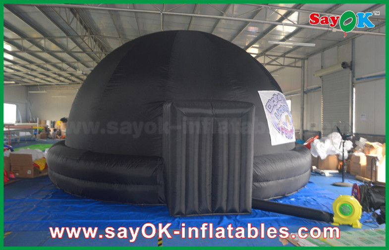 8m Oxford Cloth Inflatable Projection Dome Tent with Professional Projector