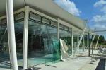 Luxury Resort Vacation Resort Canopy Large Camp Tent Hotel With Lining / Floor