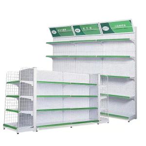Wholesale Factory Quality Guaranteed Good Production Line Customizable Supermarket Shelves from china suppliers