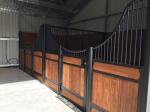 Powder Painted Horse Stable