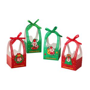Wholesale Custom Portable Christmas Cardboard Gift Boxes Packaging Coated Paper from china suppliers