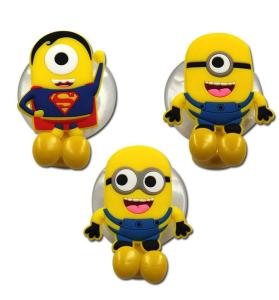 Wholesale New Creative 3D Cartoon Cute Silicone Toothbrush Holder For Wall Sucker Accessories from china suppliers